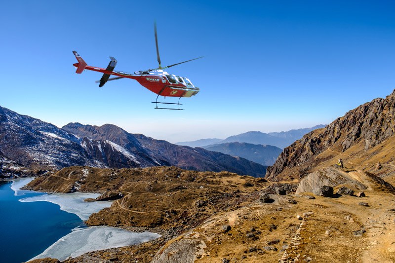 Gosainkunda Lake Helicopter Tour